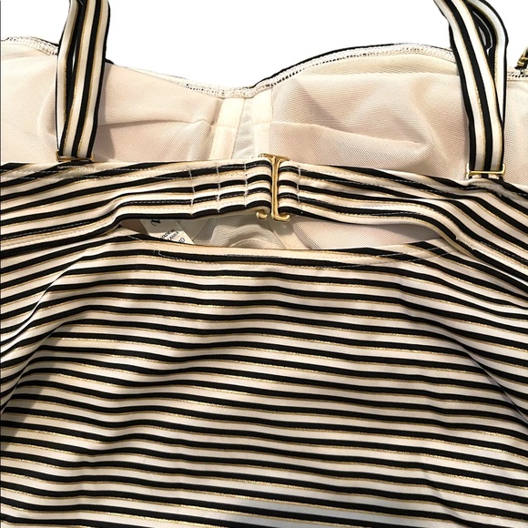 Soma Swim Bandeau Striped Tankini Top - Picture 11 of 16